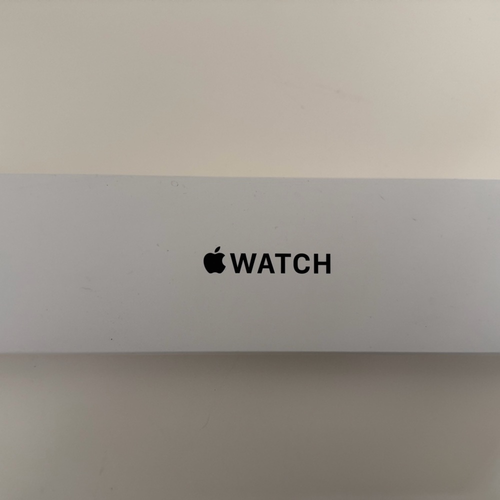 BOX ONLY Apple Watch SE MIDNIGHT SPORT BAND **only box and 1 extra band